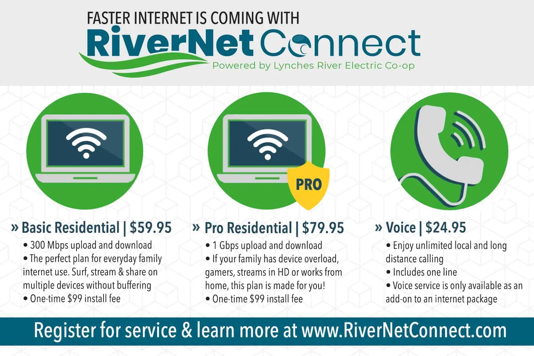 Connect releases products and pricing Lynches River Electric