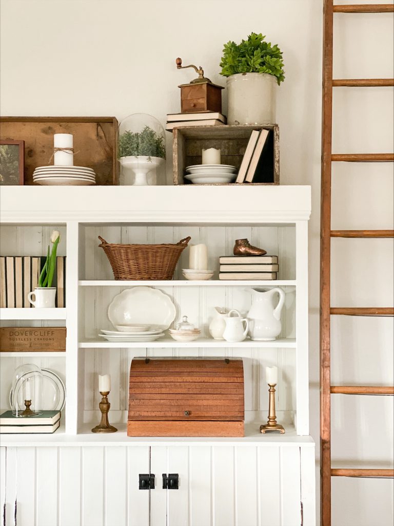 How I Styled Our Hutch For Spring Lyndale Drive
