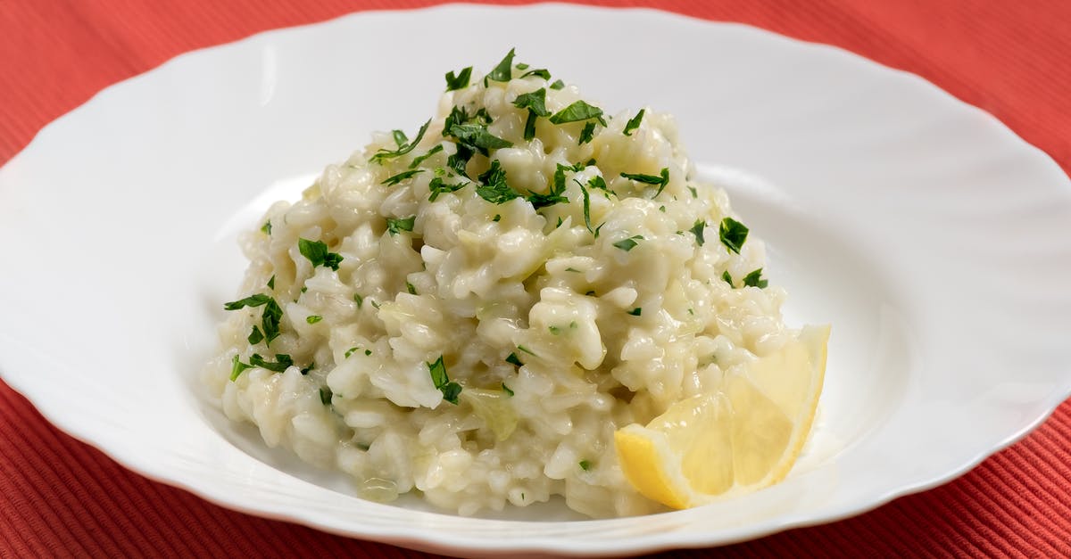 Risotto Bianco With Anything You Like!