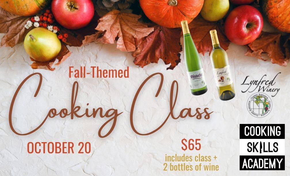 Fall Cooking Class Lynfred Winery