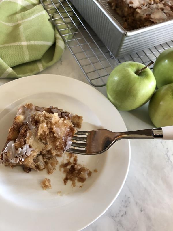 Apple Snack Cake (with a gluten free option) Lynn's Kitchen Adventures