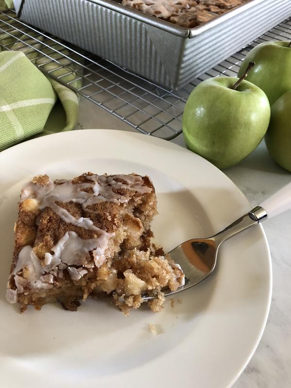 Apple Snack Cake (with a gluten free option) Lynn's Kitchen Adventures