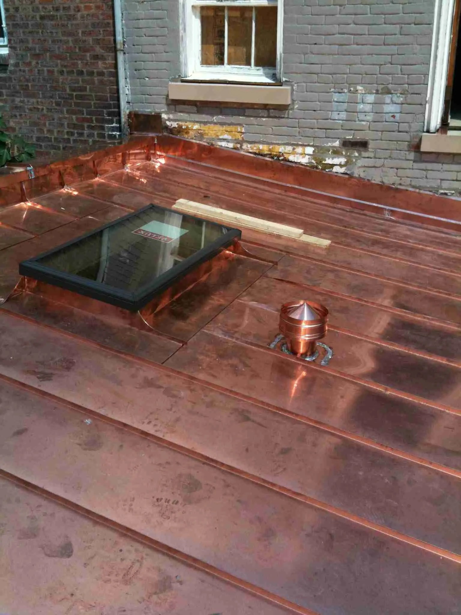How to make a custom copper roof vent Lyons Contracting