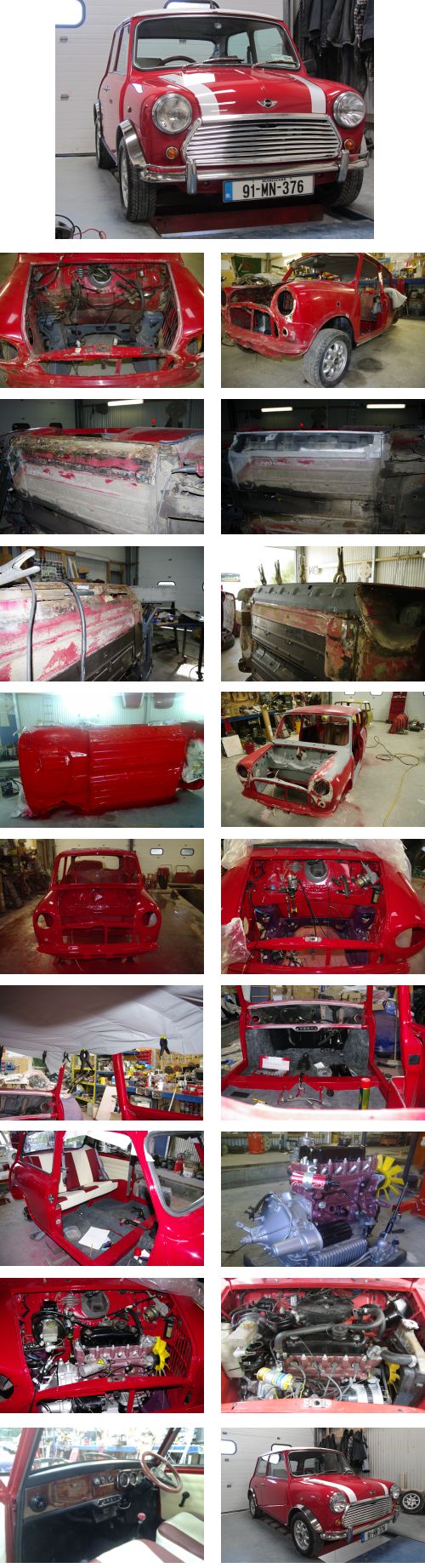 1991 Rover Mini Mayfair 1000 Lyons Garages Classic Car Restoration