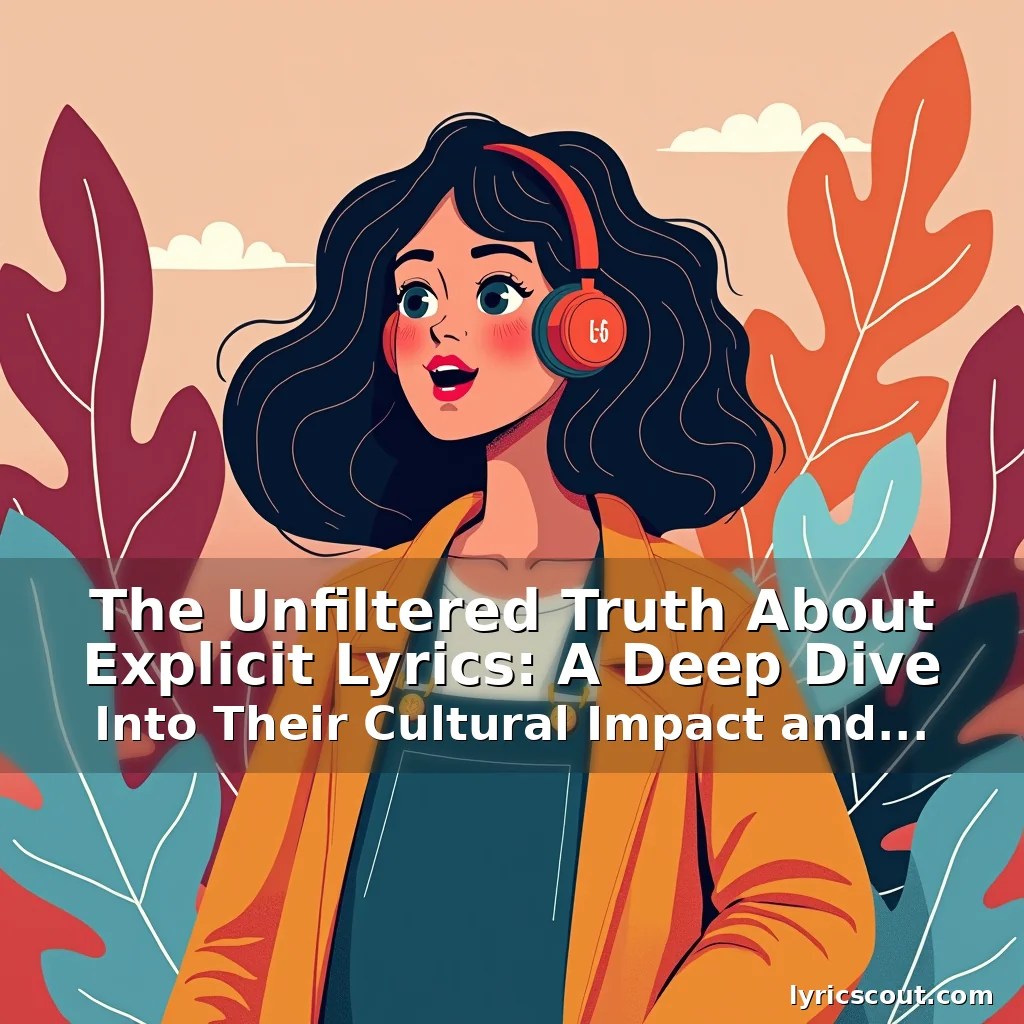 The Unfiltered Truth About Explicit Lyrics A Deep Dive Into Their