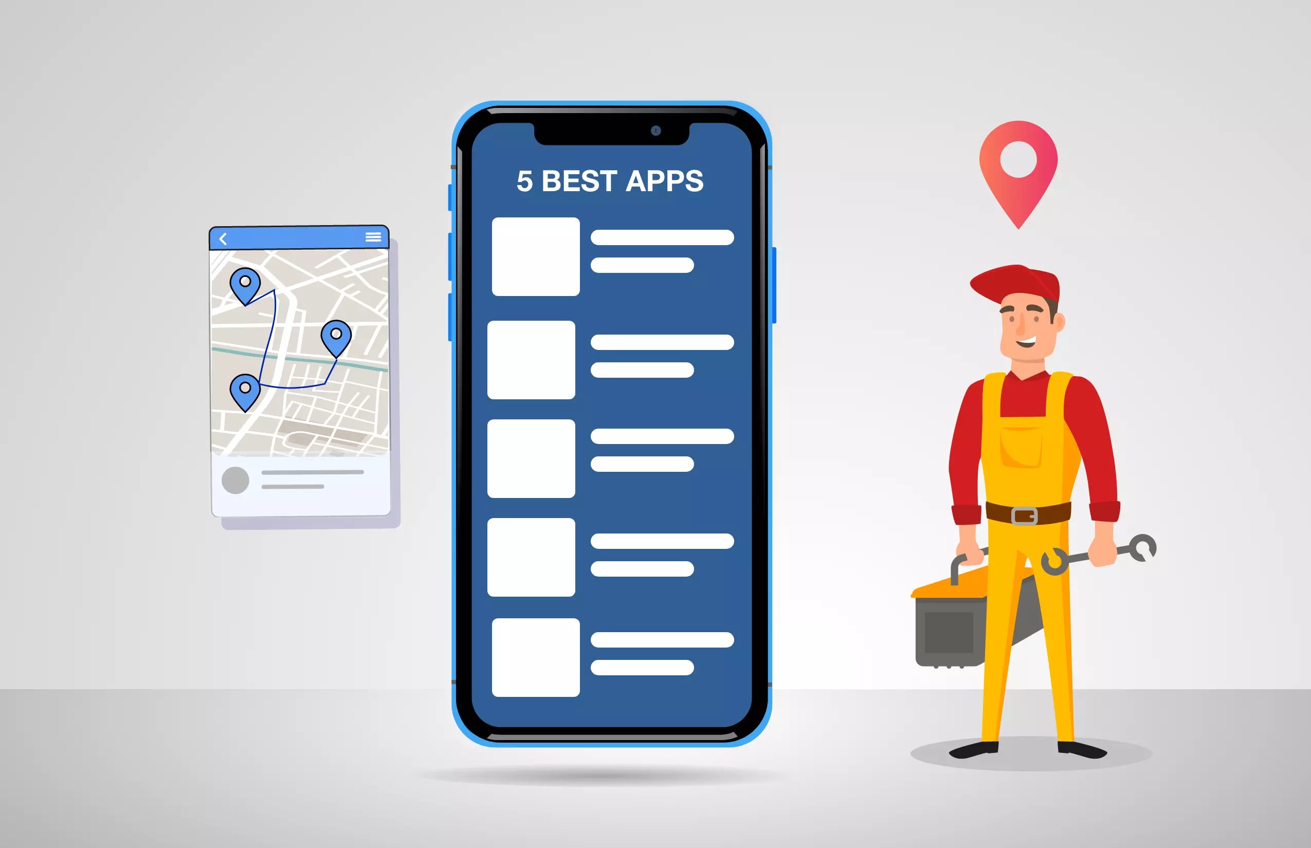 5 Best Apps to Track Your Field Service Technician