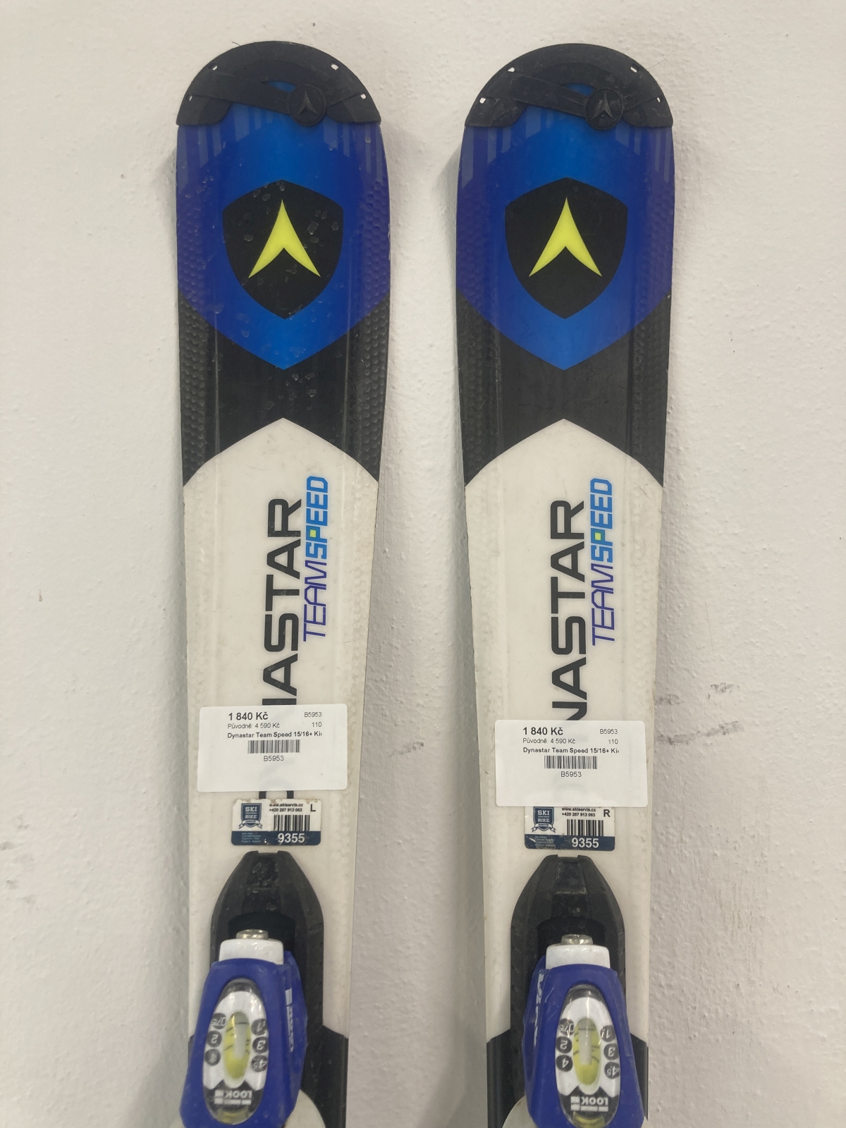 Bazar Dětské lyže Dynastar Team Speed 15/16+ Kid X4 délka 110cm
