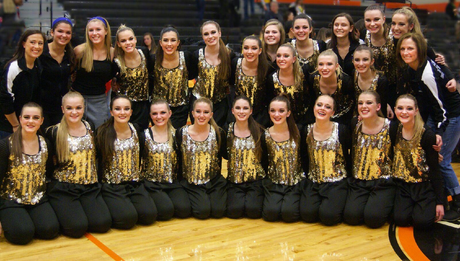 Poms qualifies for State Competition Bear Facts