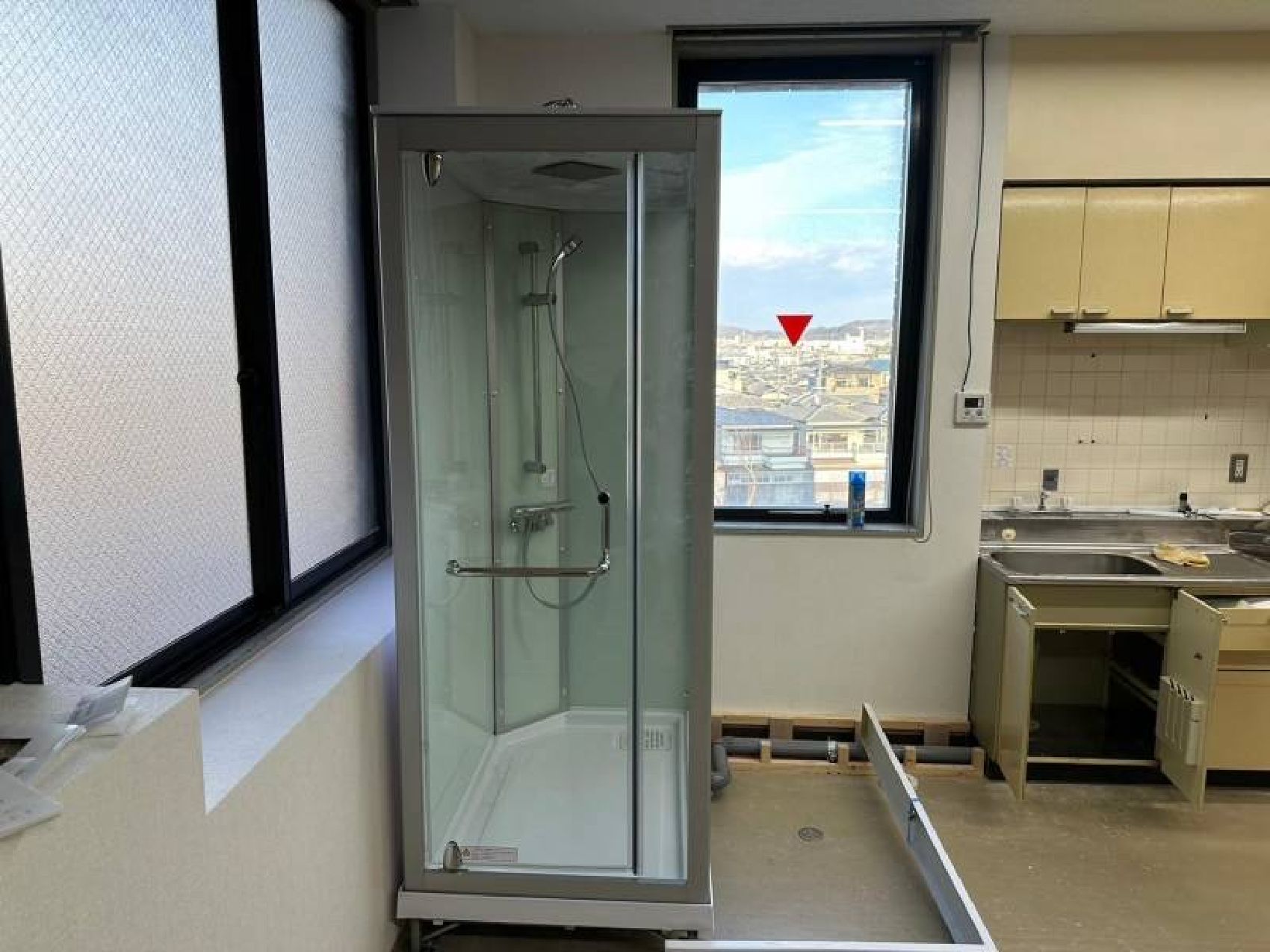 F消防署 シャワーユニット新設 MKクリエーション