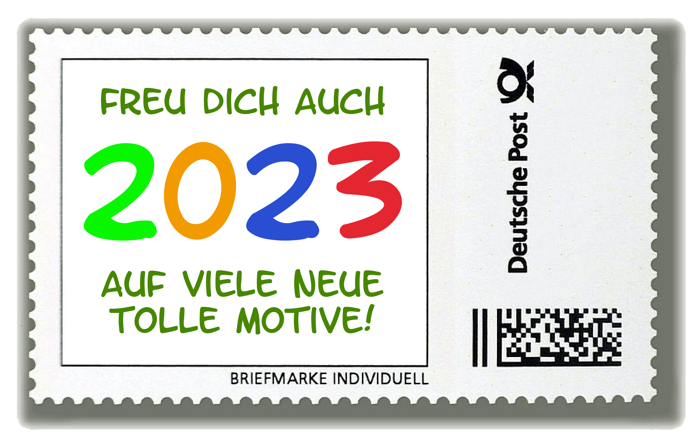 briefmarke brief 2023 Cartoon Postage Stamps Tmp 2023 | M-Ware