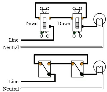 Three Switch Wiring Diagram 4 Wires