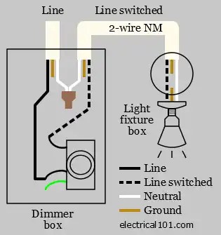 Wiring Diagram For Dimmer Switch Schematics Diagram
