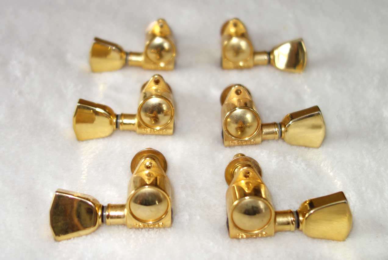 Genuine Gibson / Grover GOLD Tulip Keystone Tuners from 2004 Gibson Les