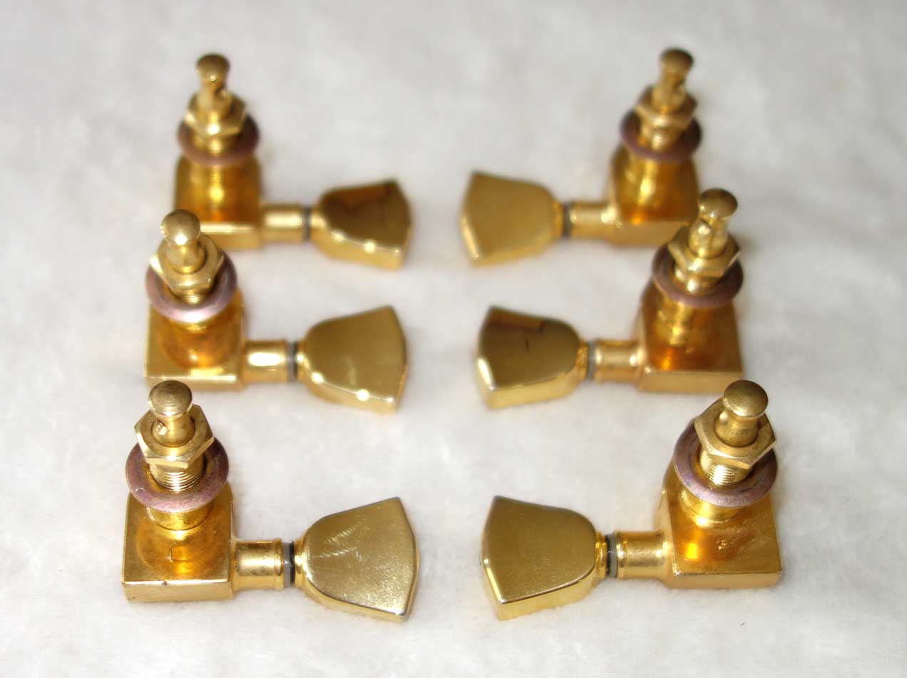 Genuine Gibson / Grover GOLD Tulip Keystone Tuners from 2004 Gibson Les