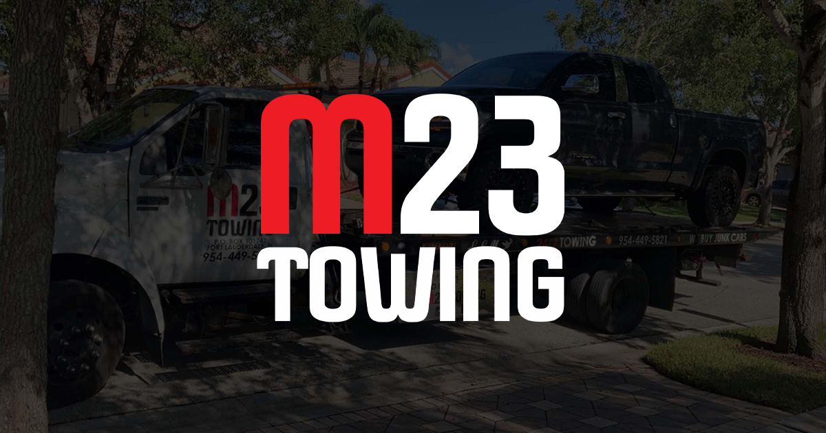 1 Towing in Fort Lauderdale FL M23 Towing