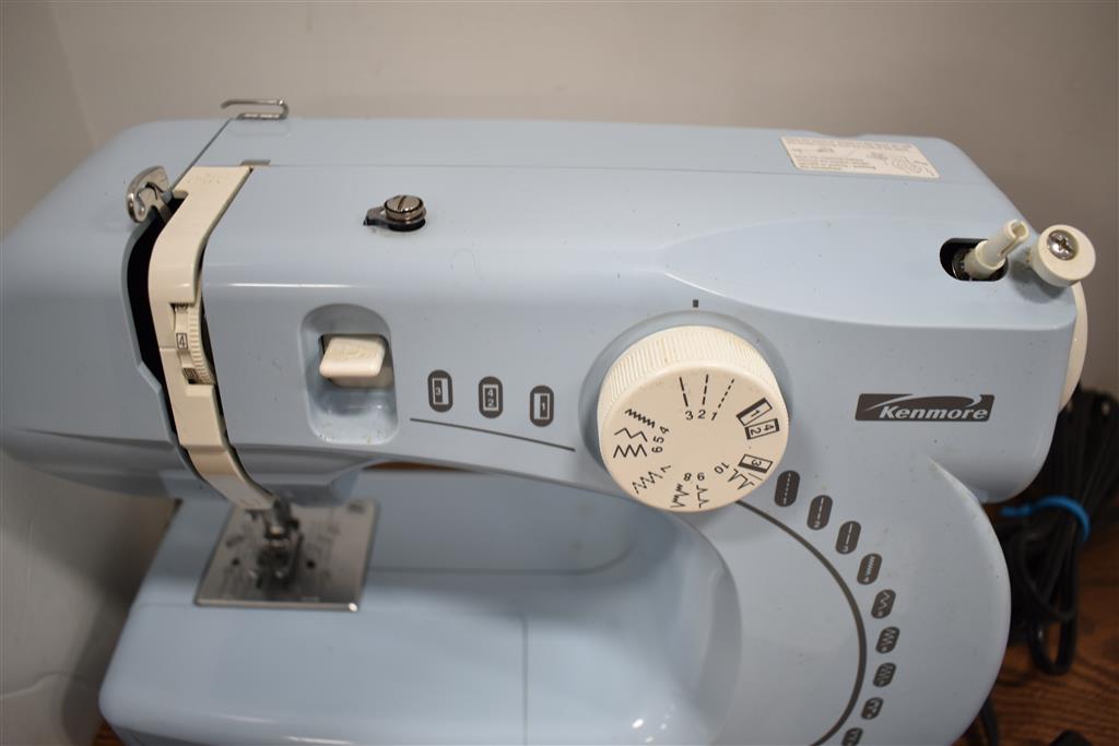 Mini Ultra Kenmore Sewing Machine w/ Acc. Offsite