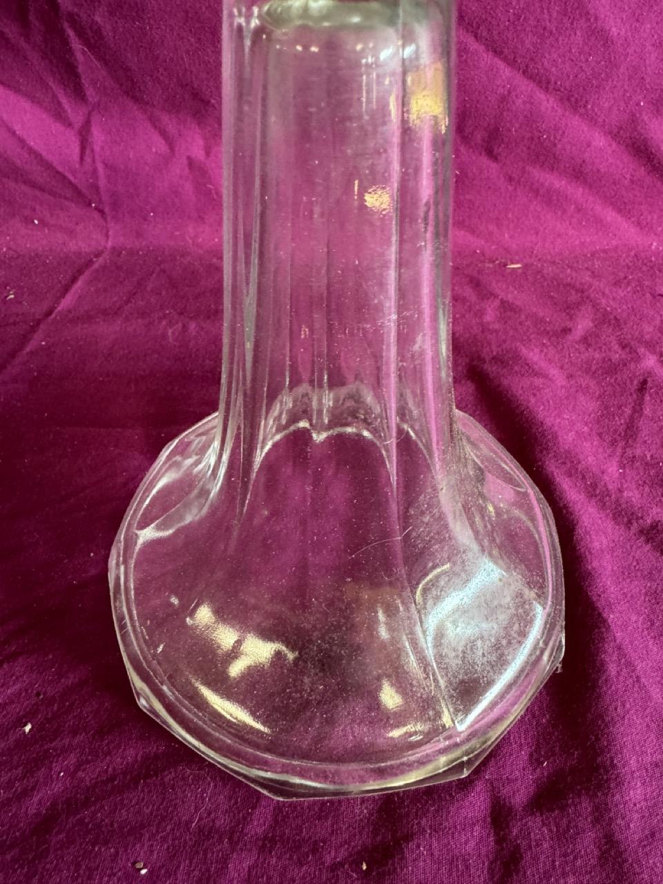 Lot of Art Deco Glass Shelf Stands