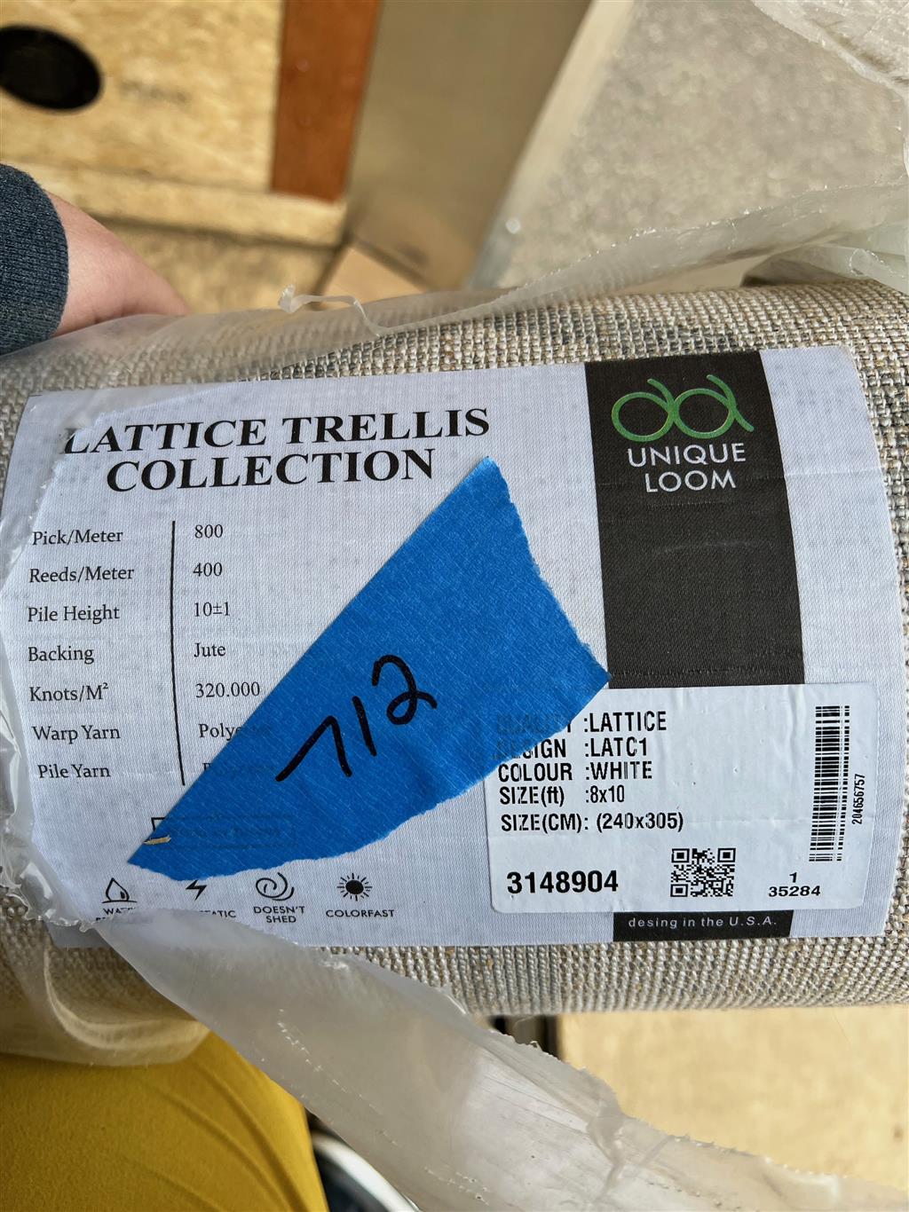 Lattice Trellis Collection Rug 8' x 10