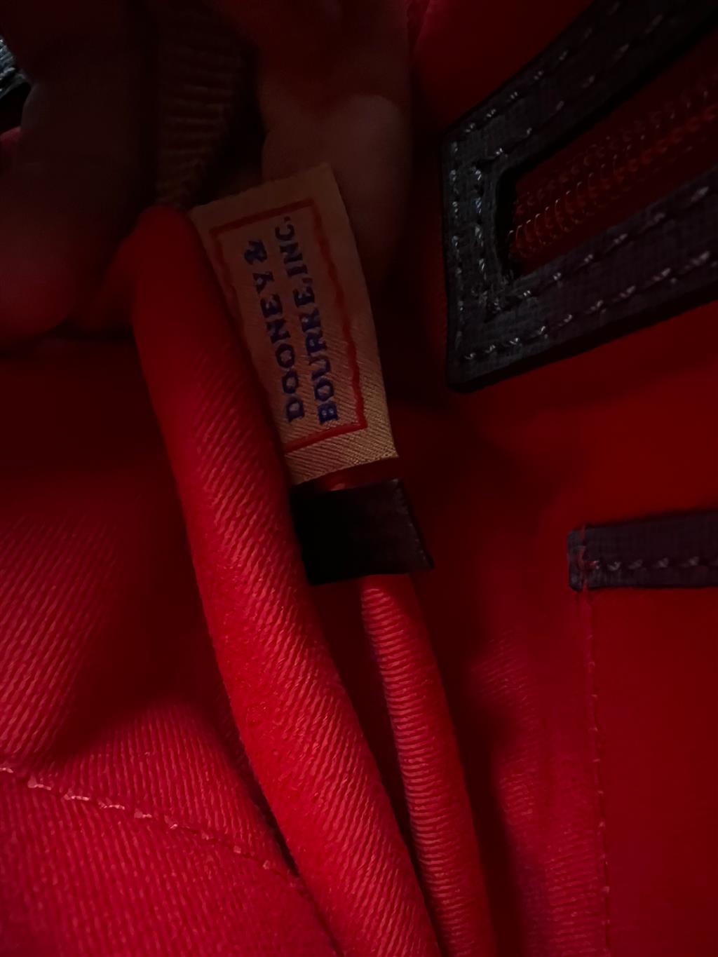 Blue Dooney & Burke Large Tote Bag / Purse