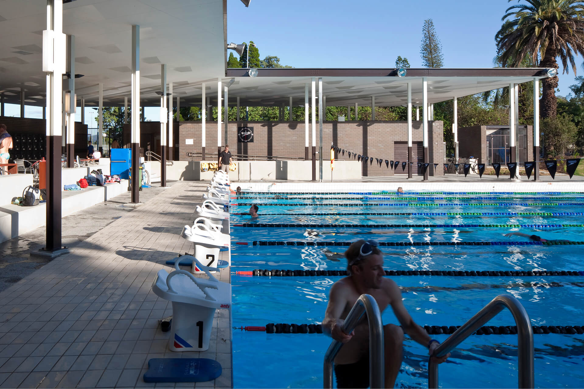 University of Queensland Aquatic Centre David Theile Swimming Pool m3architecture