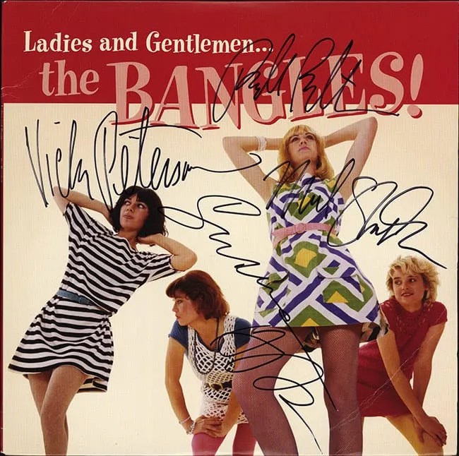 The Bangles Band Signed Ladies and Gentlemen… Album Artist signed