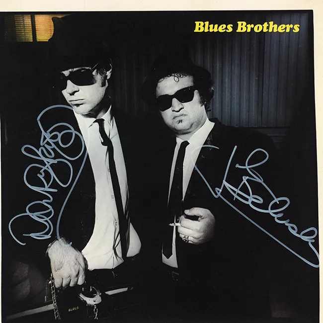 The Blues Brothers Band Signed Briefcase Of Blues Album Artist signed collectibles and gifts
