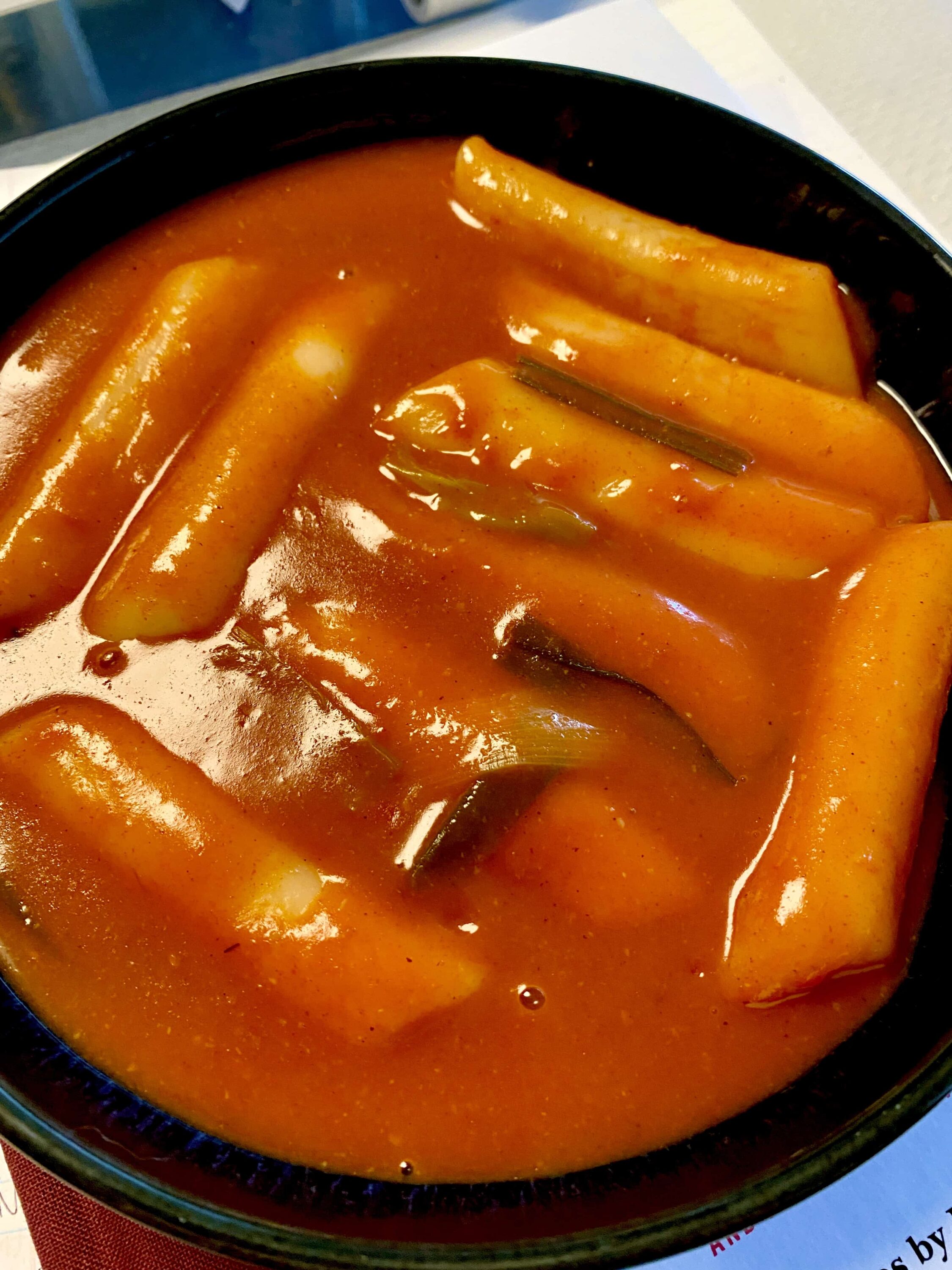 Hot and spicy rice cake (Tteokbokki) recipe by Maangchi