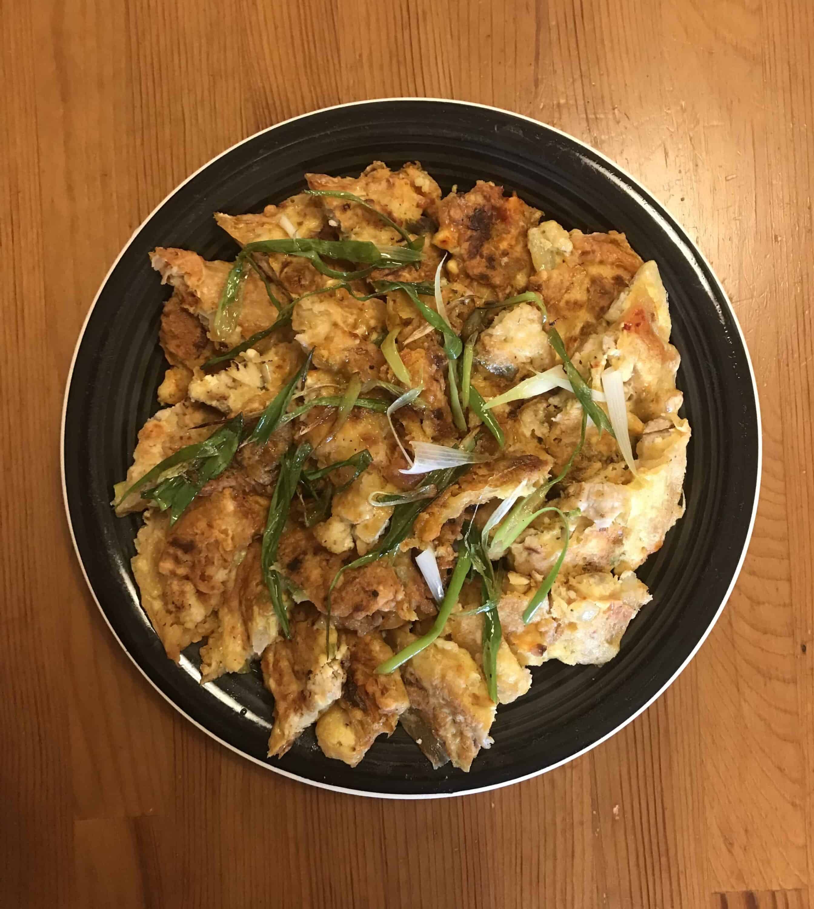 Kimchi pancake (Kimchijeon) recipe