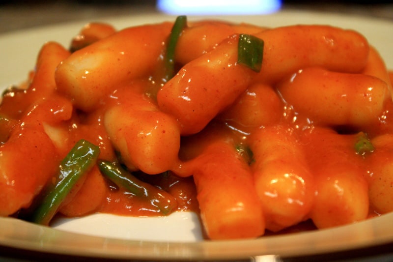 Korean food photo Olivia’s spicy rice cake (ddeokbokkie)