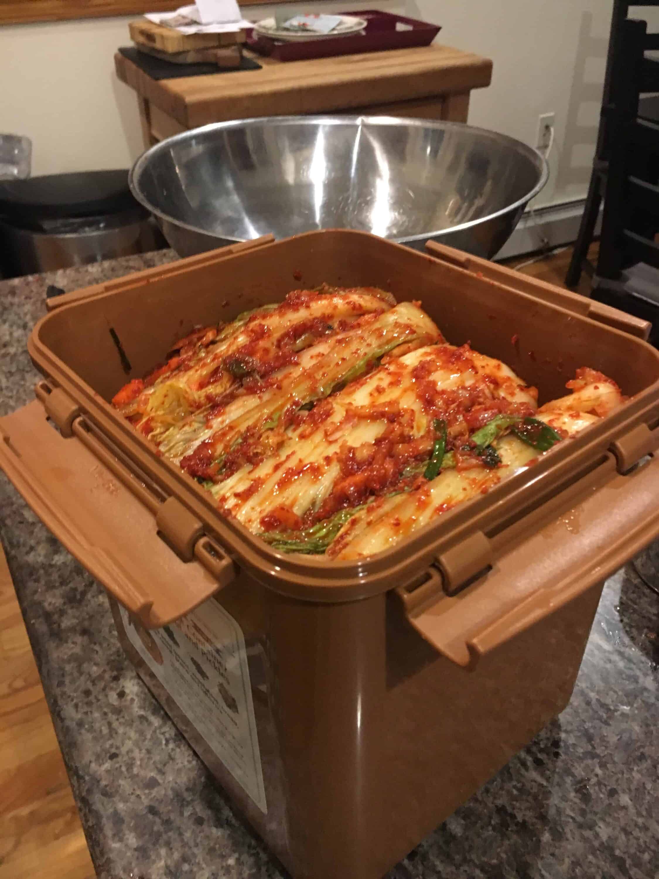 Traditional napa cabbage kimchi recipe