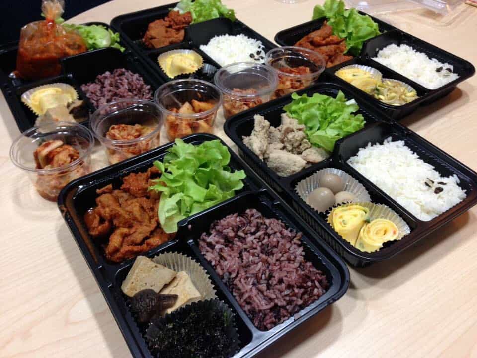 Korean food photo Spicy pork BBQ on