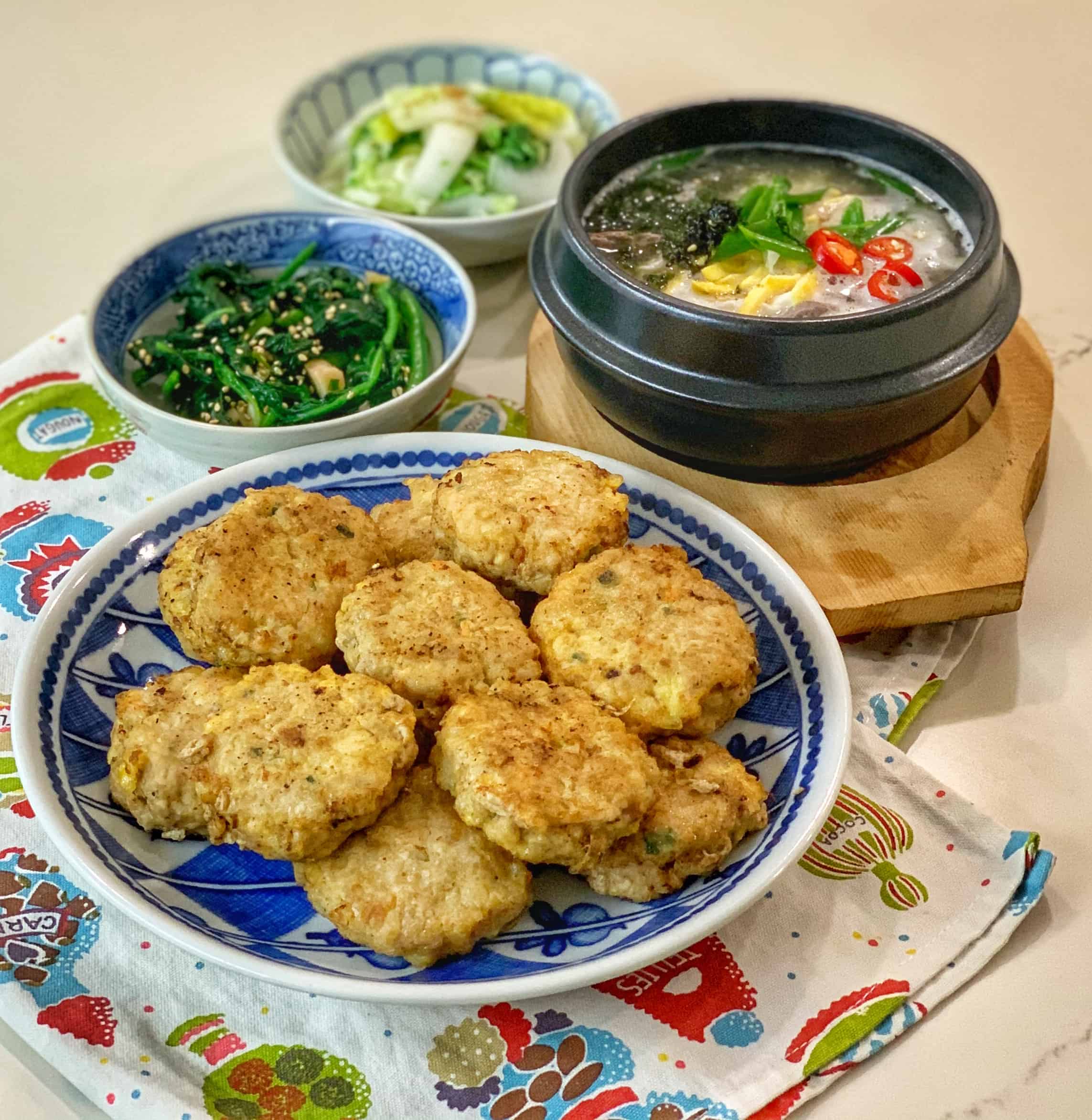 Panfried meat and tofu patties (Wanjajeon) recipe by Maangchi