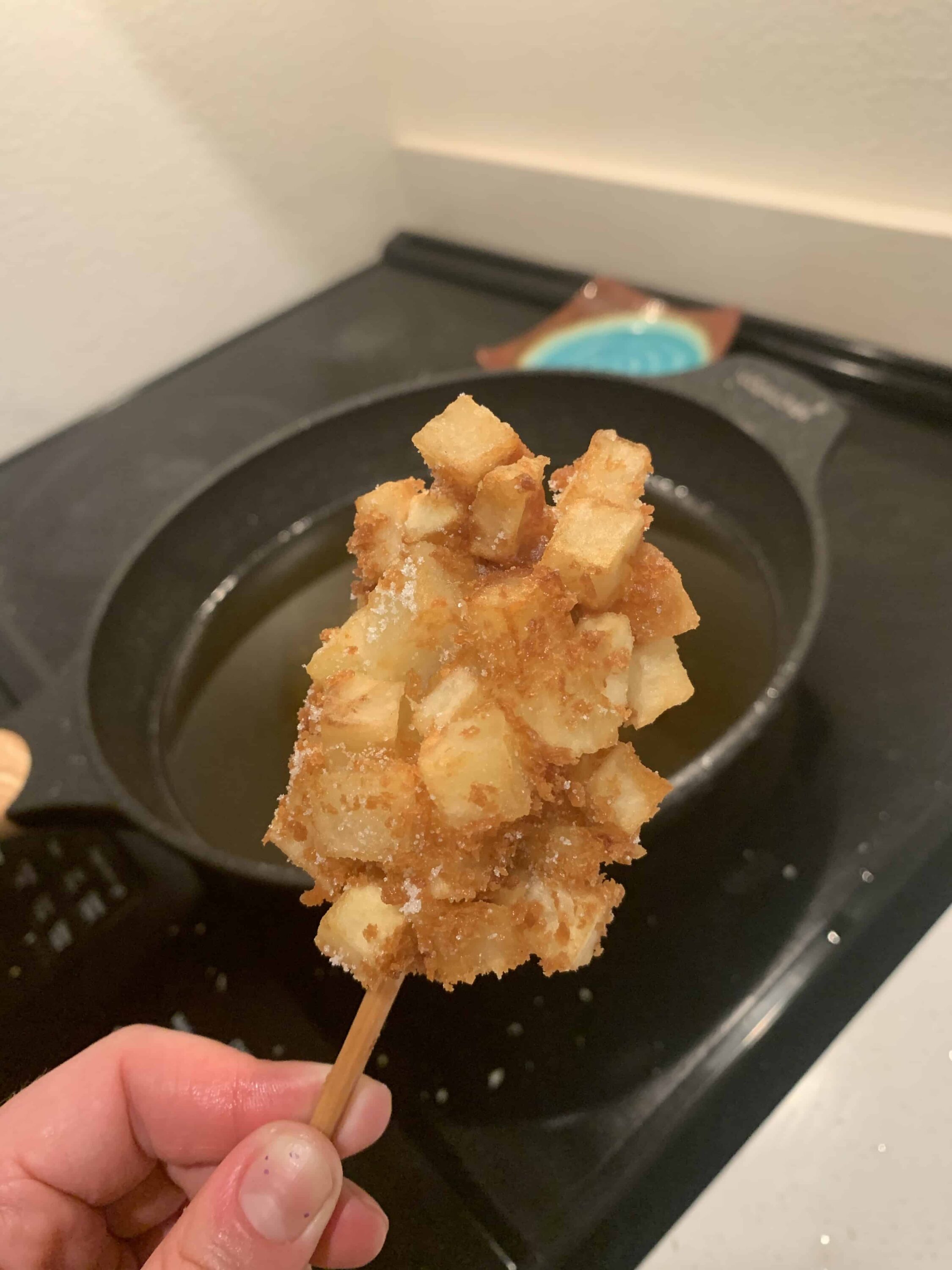 Koreanstyle french fries corn dog (Gamjahotdog 감자핫도그) recipe by Maangchi