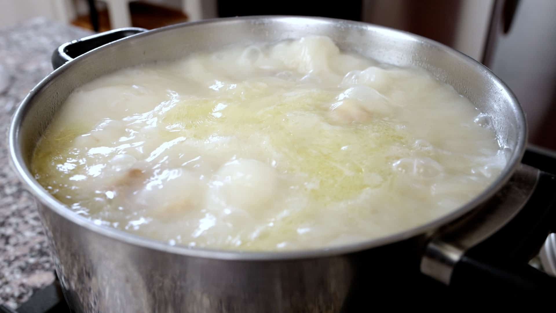 Beef bone broth (Sagolgukmul 사골국물) recipe by Maangchi