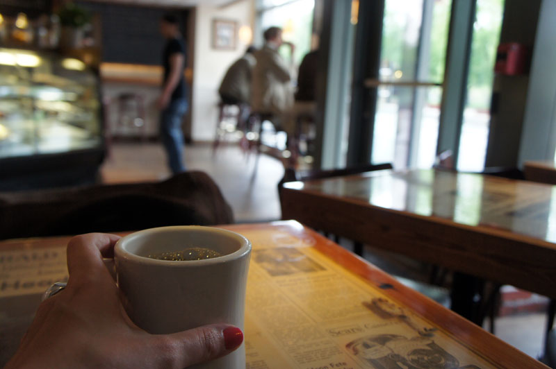 Le coffee shop // Ma nouvelle habitude made in USA Le blog de Mathilde