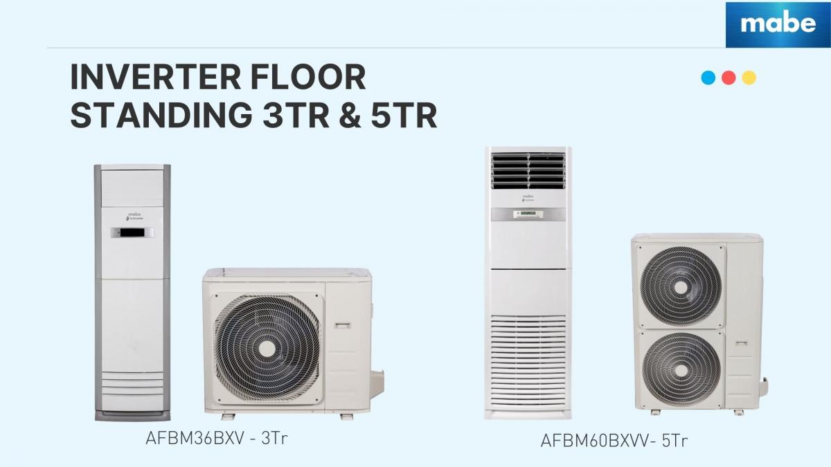 Mabe Appliances Inverter Floor Standing 5TR Mabe