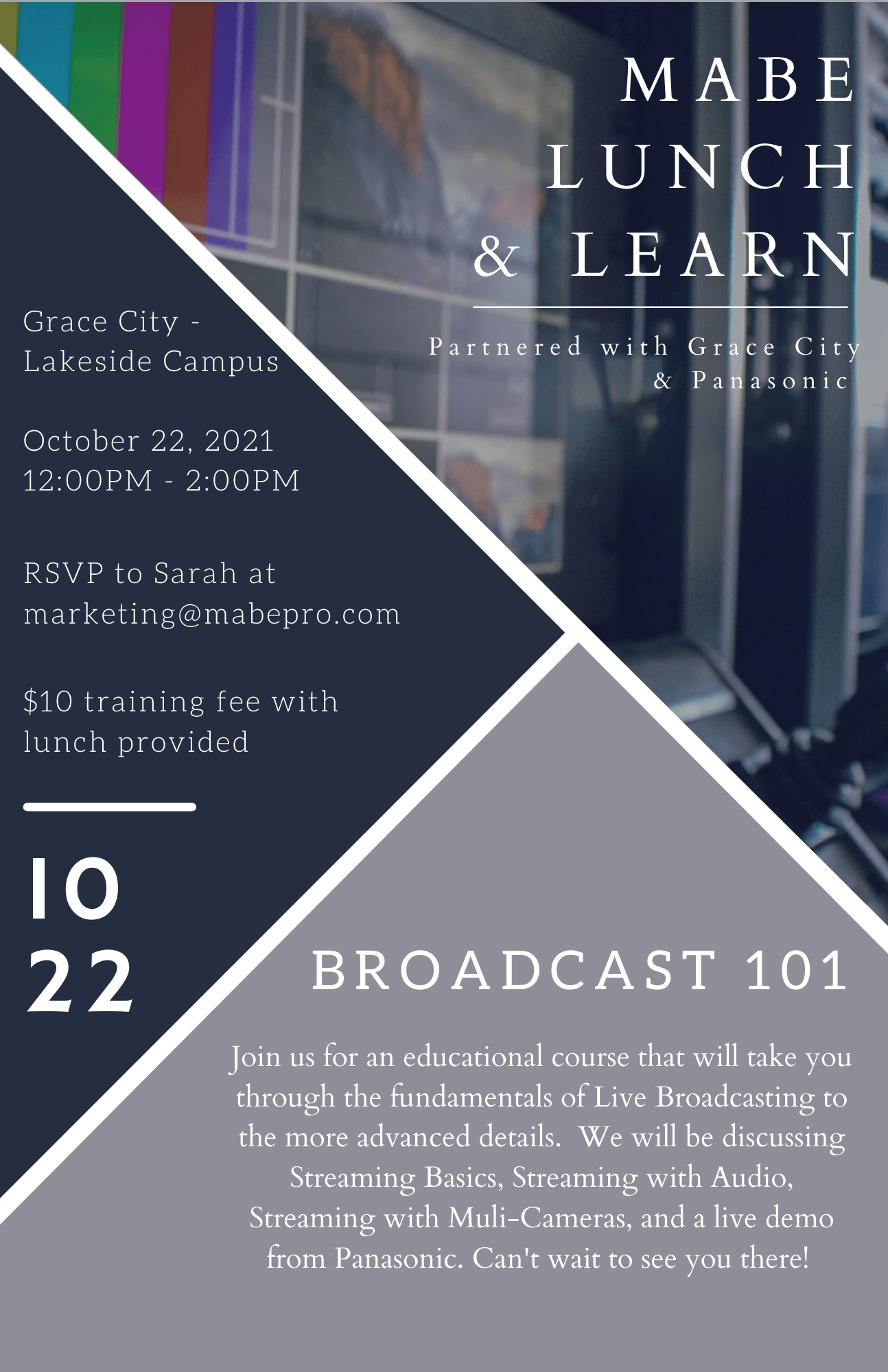 MABE Lunch & Learn is back! 😃🙌 MABE