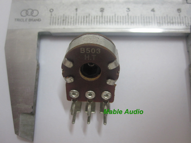 5pcs 6pins B50K pot