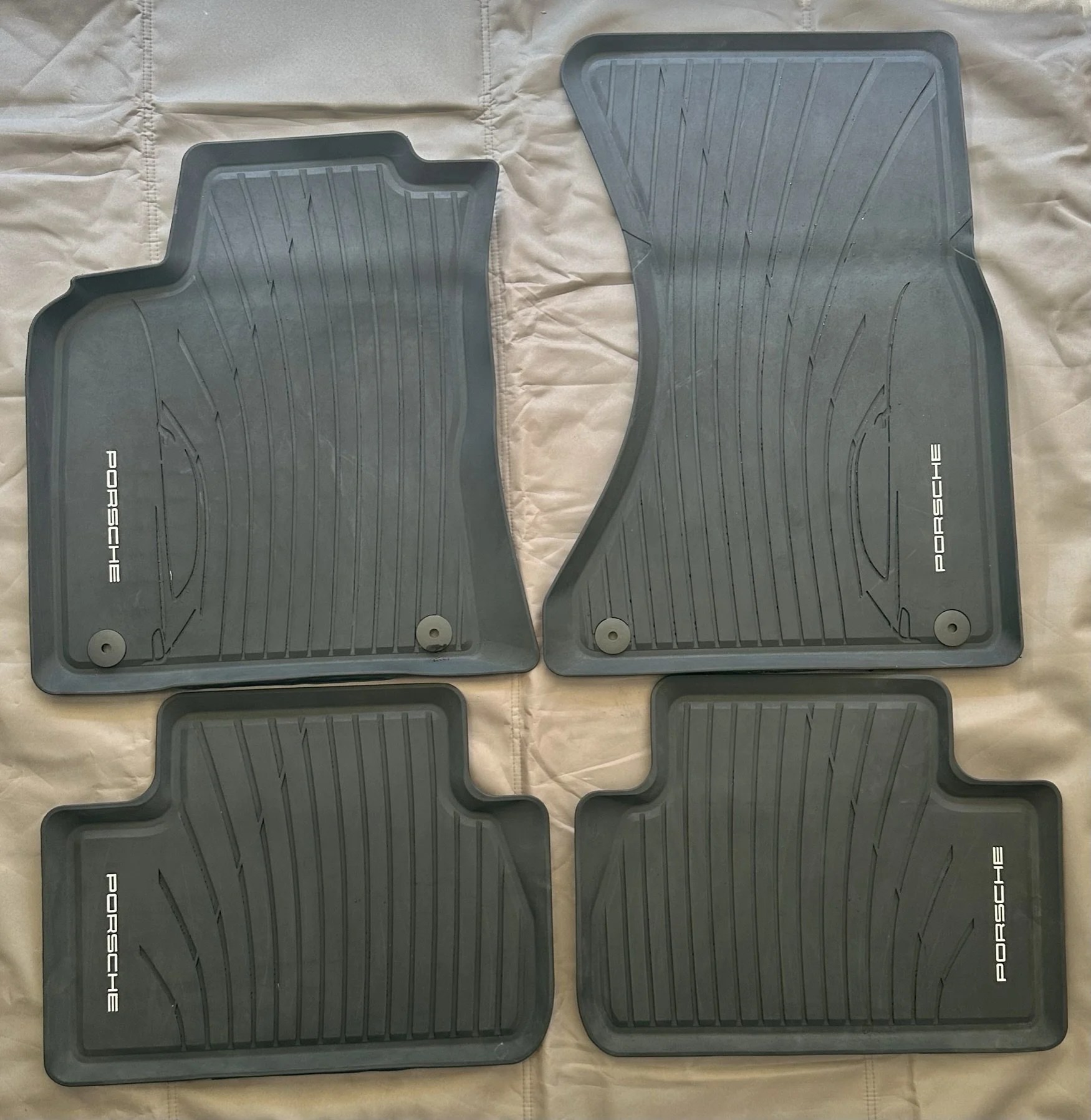All Weather Floor Mats OEM 4 mos 4k miles old Porsche Macan Forum