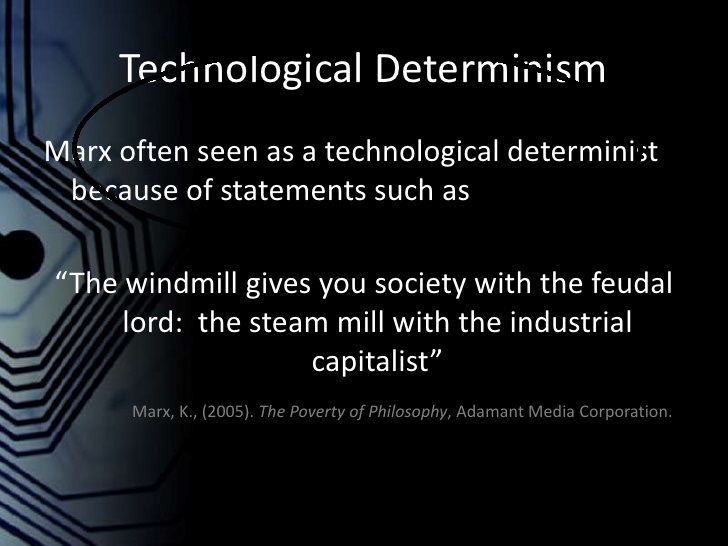 What is Technological Determinism Mac Apps World