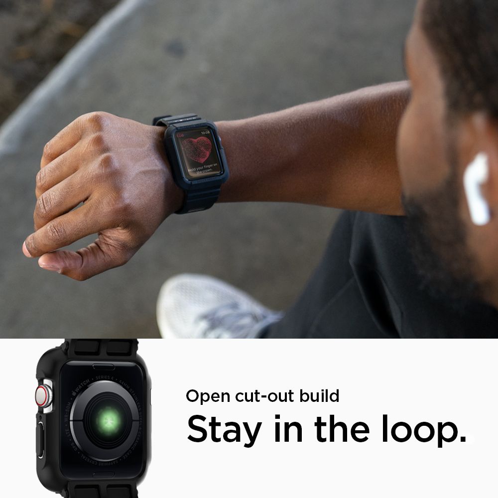 Case Spigen Rugged Armor Pro for Apple Watch Mac Center