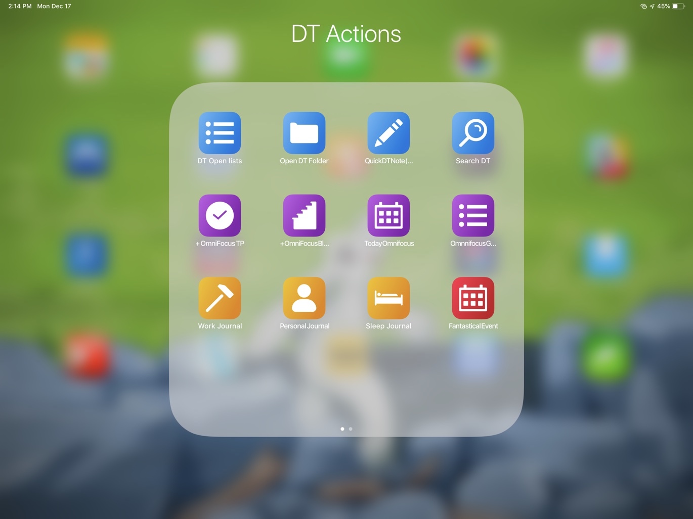 Home Screen Shortcuts for Productivity Macdrifter