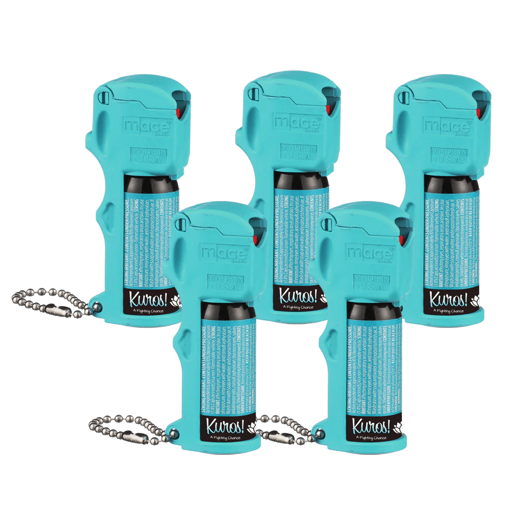 Value Pack (5) Mace Brand Kuros! Pocket Pepper Sprays Mace® Brand