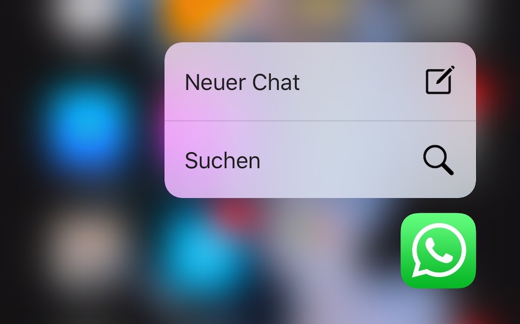 WhatsApp 3D Touch Update fürs iPhone 6S ist da › Macerkopf