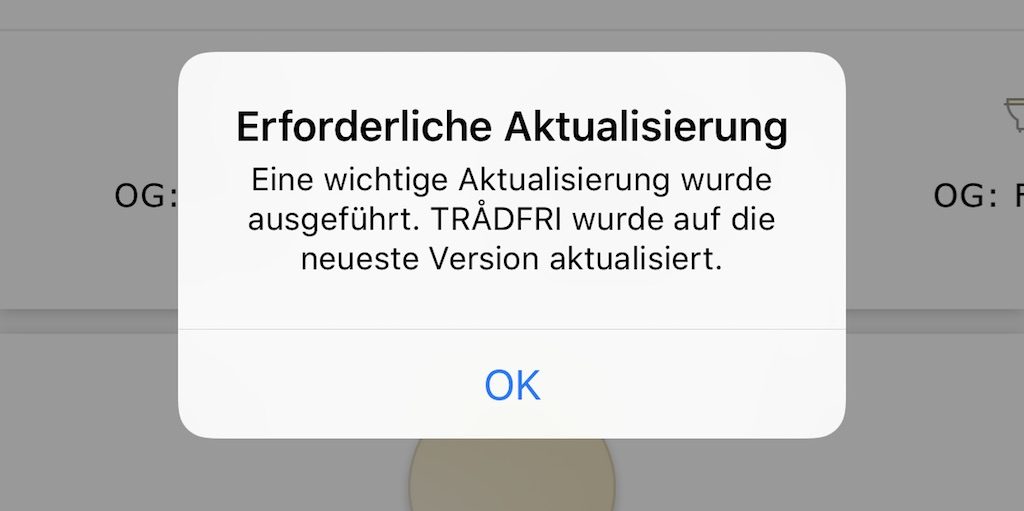 IKEA Trådfri HomeKitUpdate ist verfügbar › Macerkopf