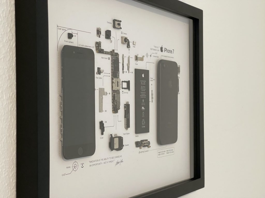 Grid Frame Studio iPhoneKomponenten im Bilderrahmen › Macerkopf