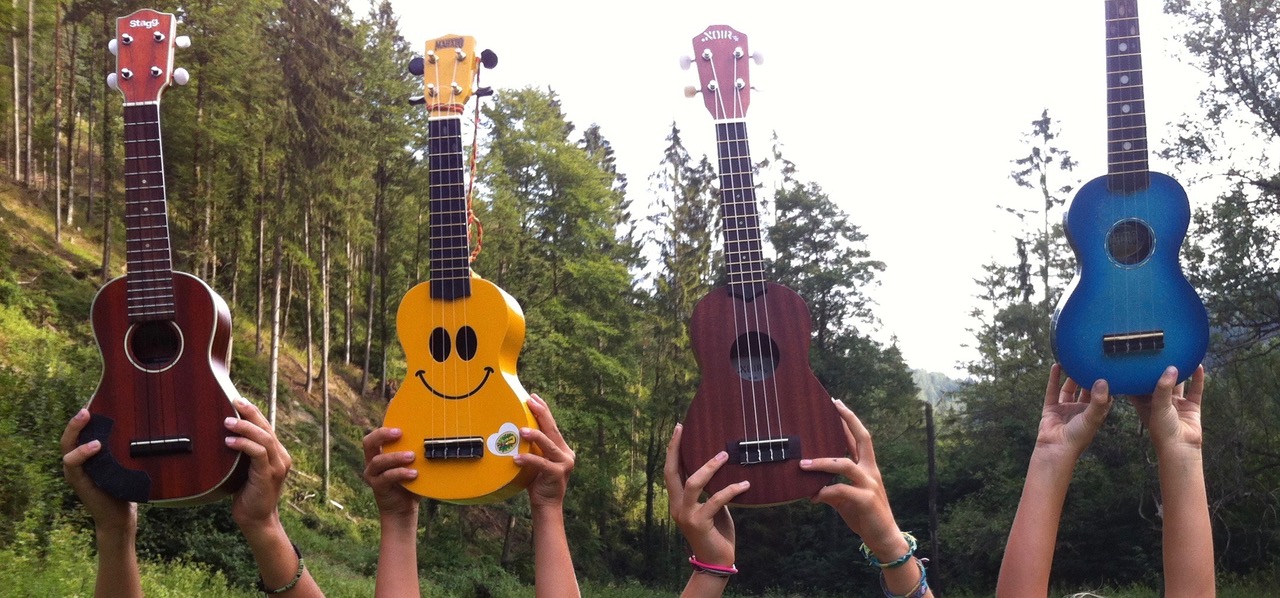 Ukulele für Kinder Machbarschaft