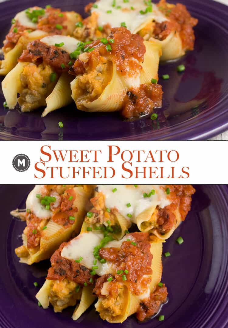 Sweet Potato Stuffed Shells Recipe Macheesmo