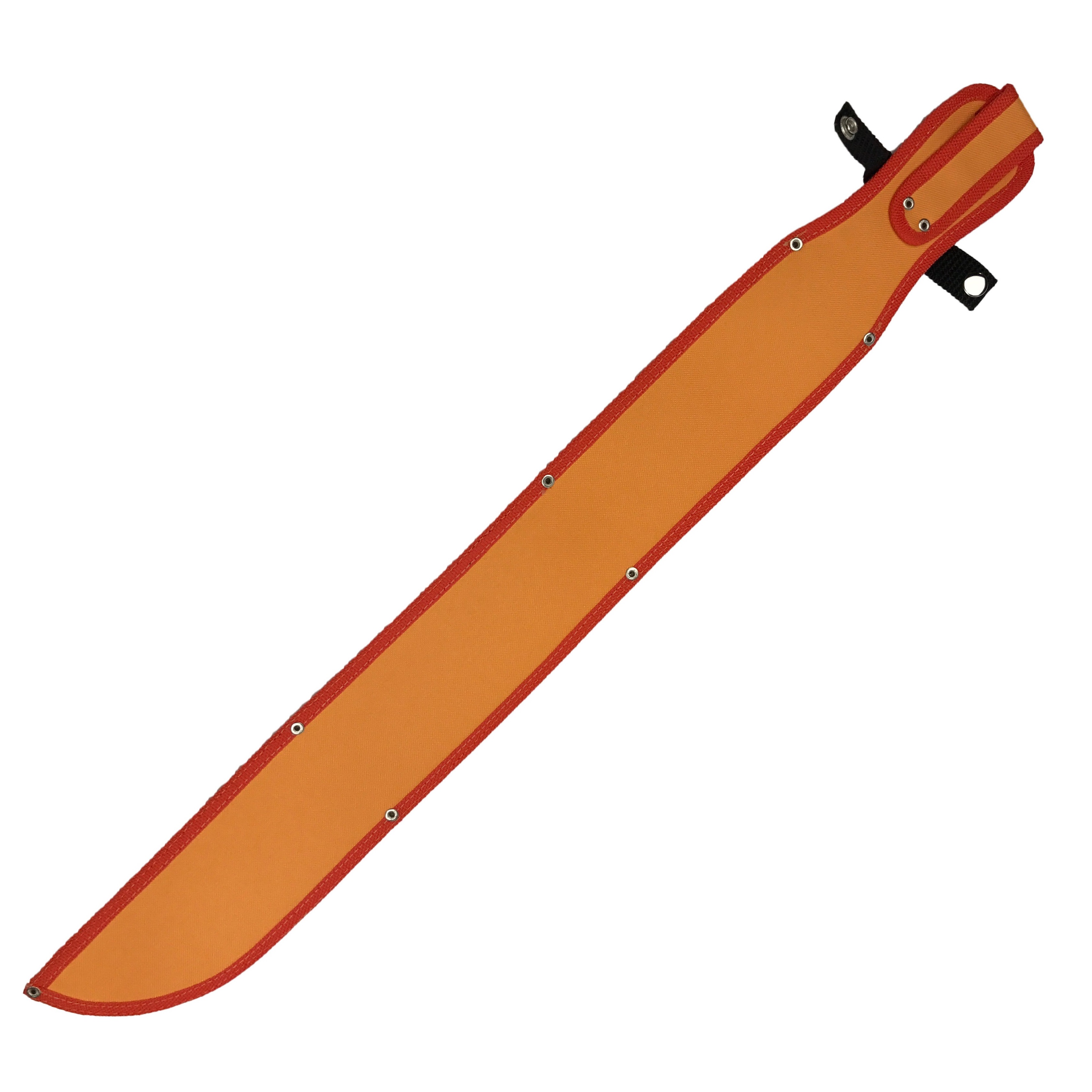 Orange Canvas 24 Inch Bush Machete Sheath