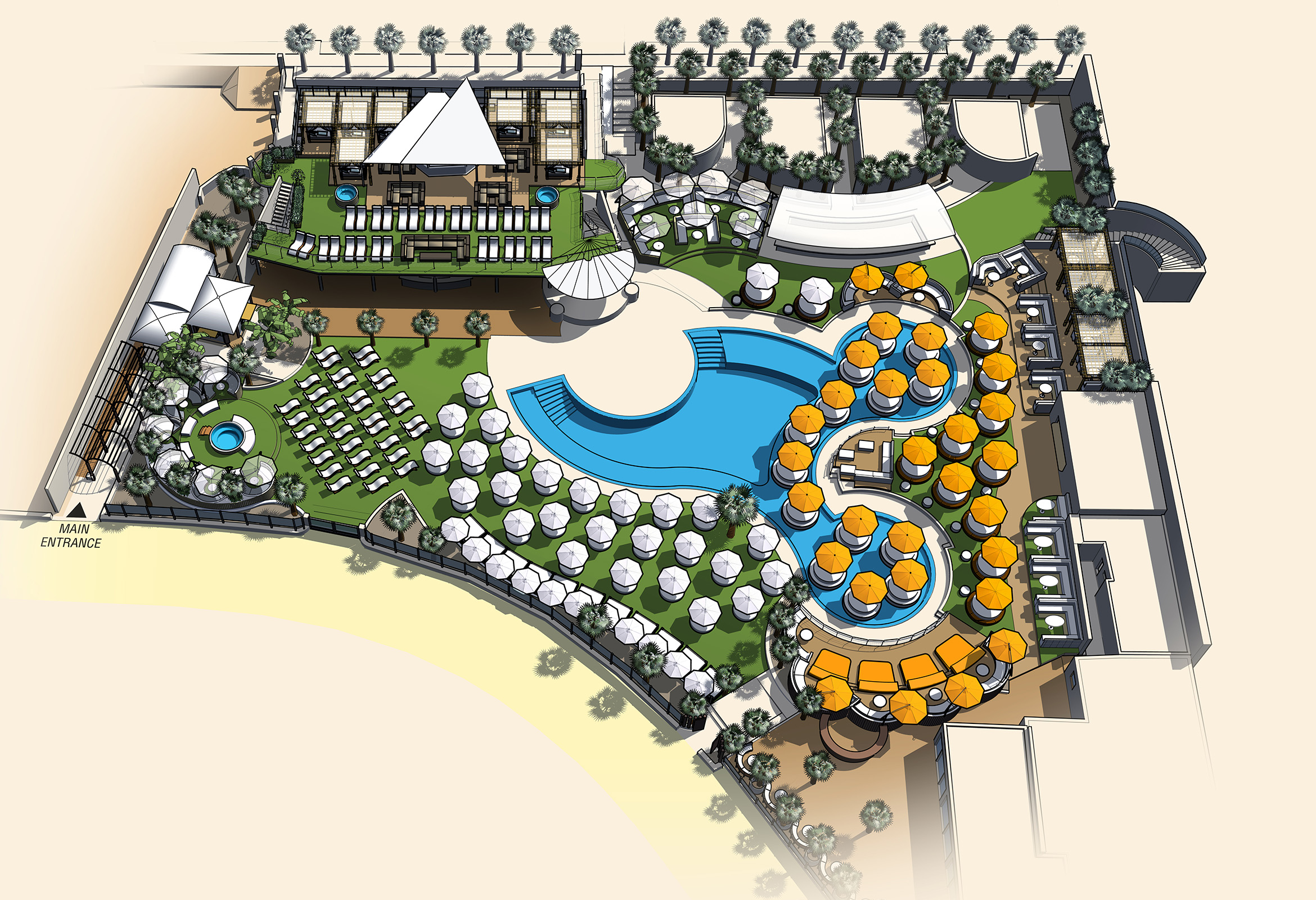 M A C H I N E › Ocean Beach Venue Bookings Map